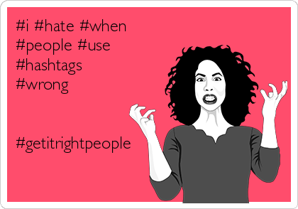 La sobreexplotación de los hashtags